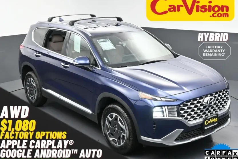 2023 Hyundai Santa Fe Blue photo 1