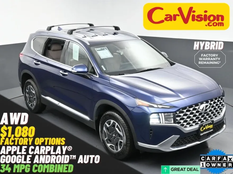 2023 Hyundai Santa Fe Blue photo 1