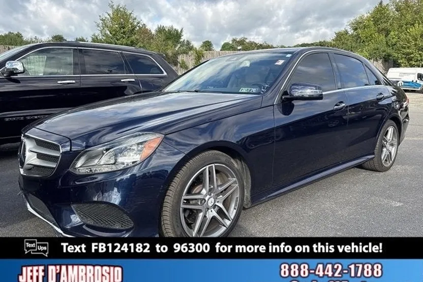 2015 Mercedes Benz E 350 photo 1