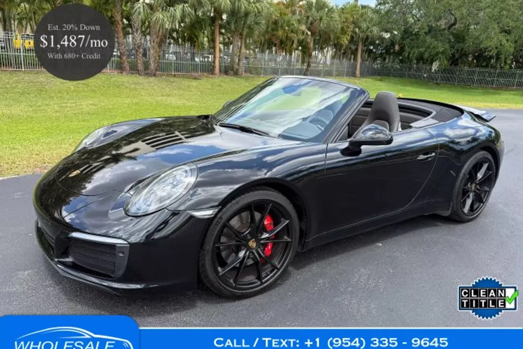 2019 Porsche 911 S Cabriolet photo 1