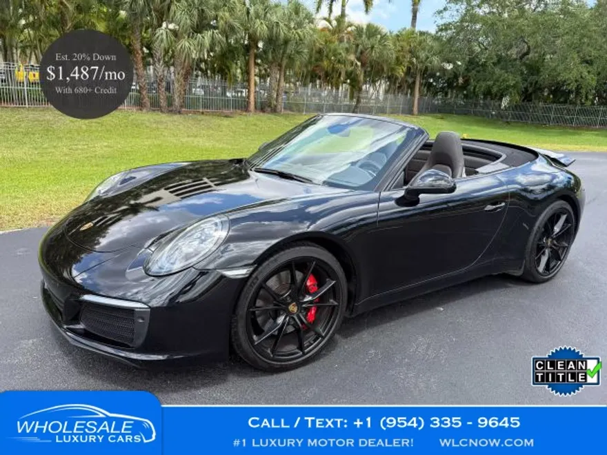 2019 Porsche 911 S Cabriolet photo 1