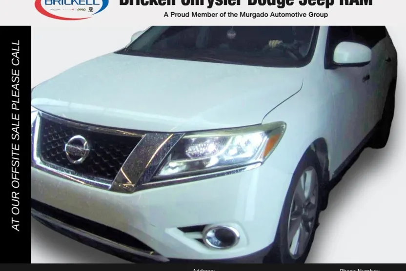 2014 Nissan Pathfinder Platinum photo 1