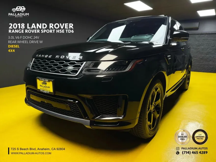 2018 Land Rover Range Rover Sport HSE photo 1