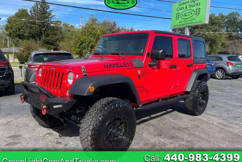 2016 Jeep Wrangler Unlimited Sport photo 1