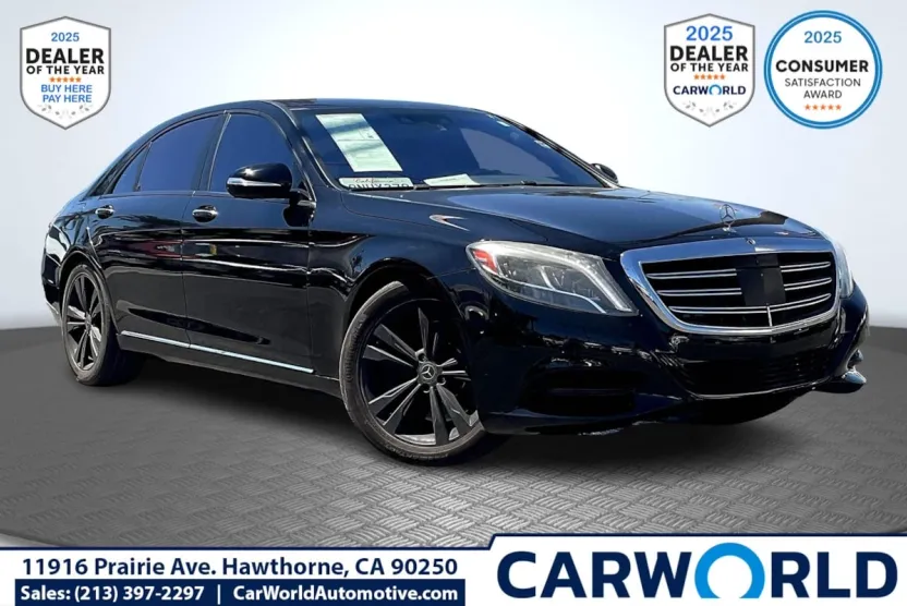 2015 Mercedes Benz S 550 photo 1