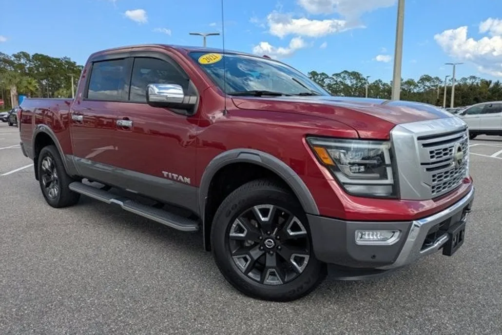 2021 Nissan Titan Platinum Reserve photo 1