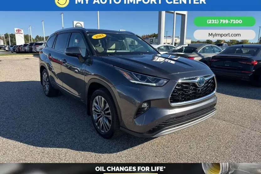 2021 Toyota Highlander Hybrid Platinum photo 1