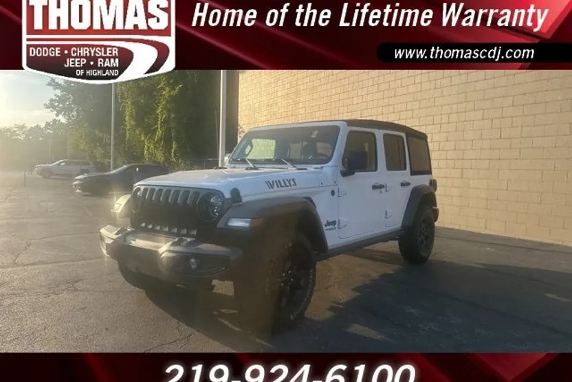 2022 Jeep Wrangler Unlimited Willys photo 1