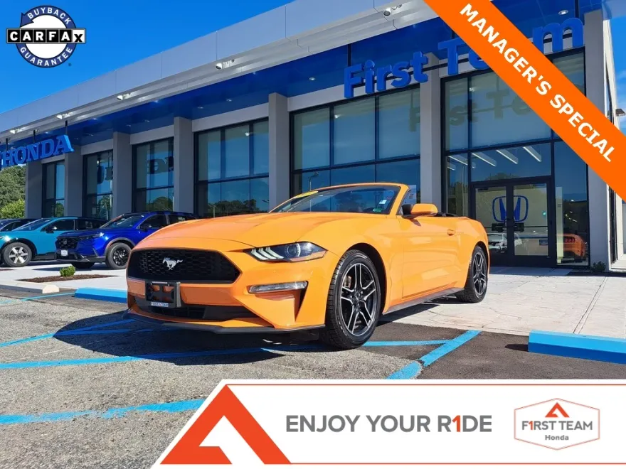 2020 Ford Mustang EcoBoost Convertible photo 1