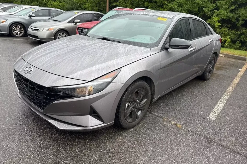 2023 Hyundai Elantra Hybrid Blue photo 1