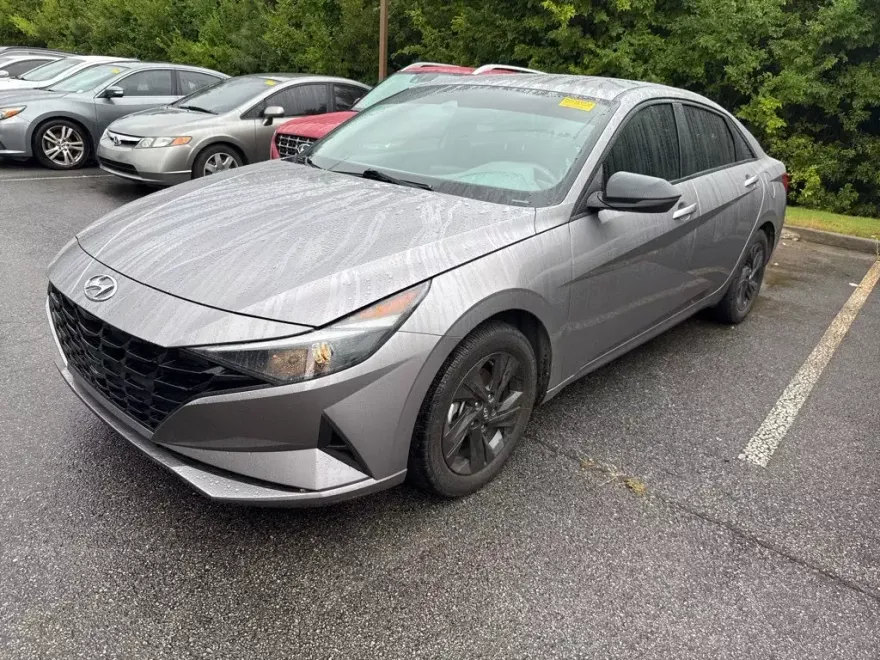 2023 Hyundai Elantra Hybrid Blue photo 1