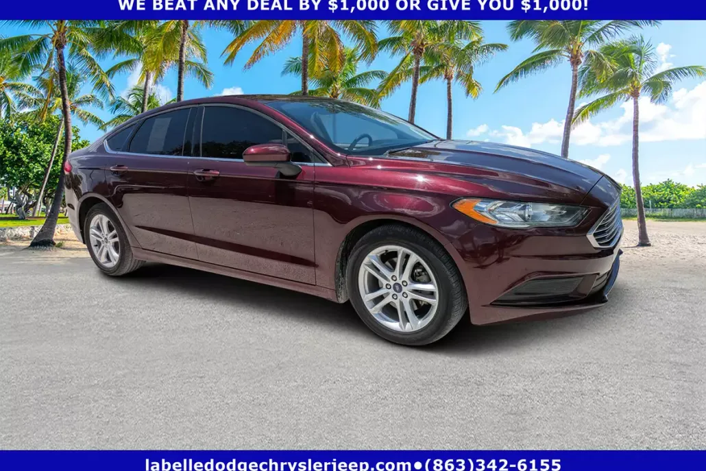 2018 Ford Fusion SE photo 1