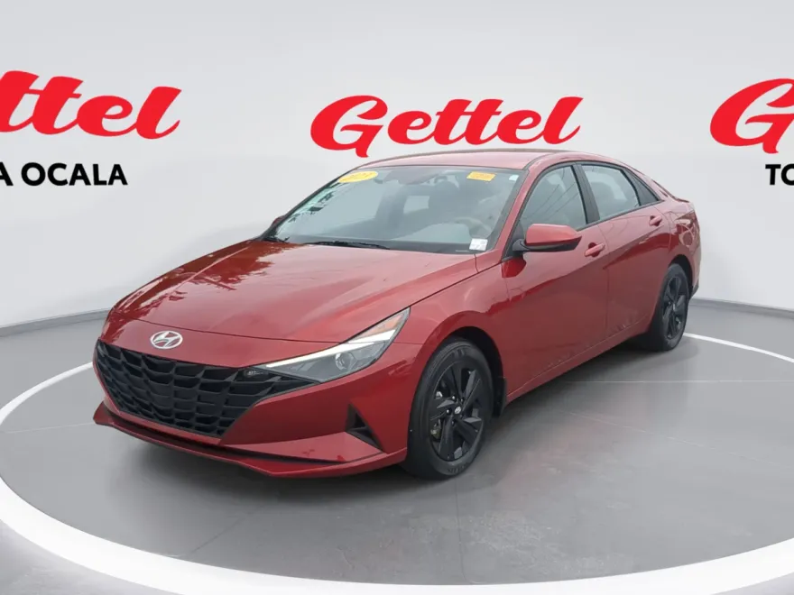 2023 Hyundai Elantra Hybrid Blue photo 1