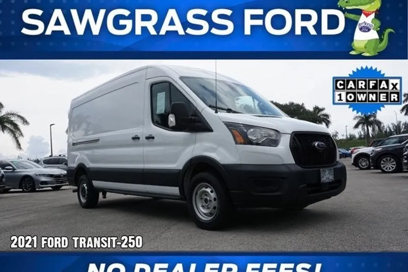 2021 Ford Transit Cargo Van photo 1