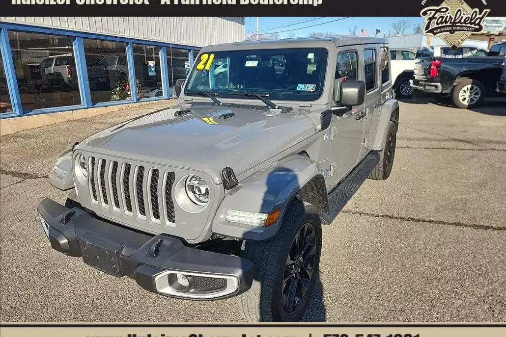 2021 Jeep Wrangler 4xe Unlimited Sahara photo 1