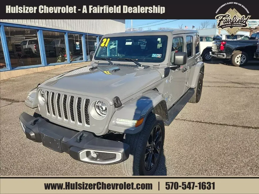 2021 Jeep Wrangler 4xe Unlimited Sahara photo 1