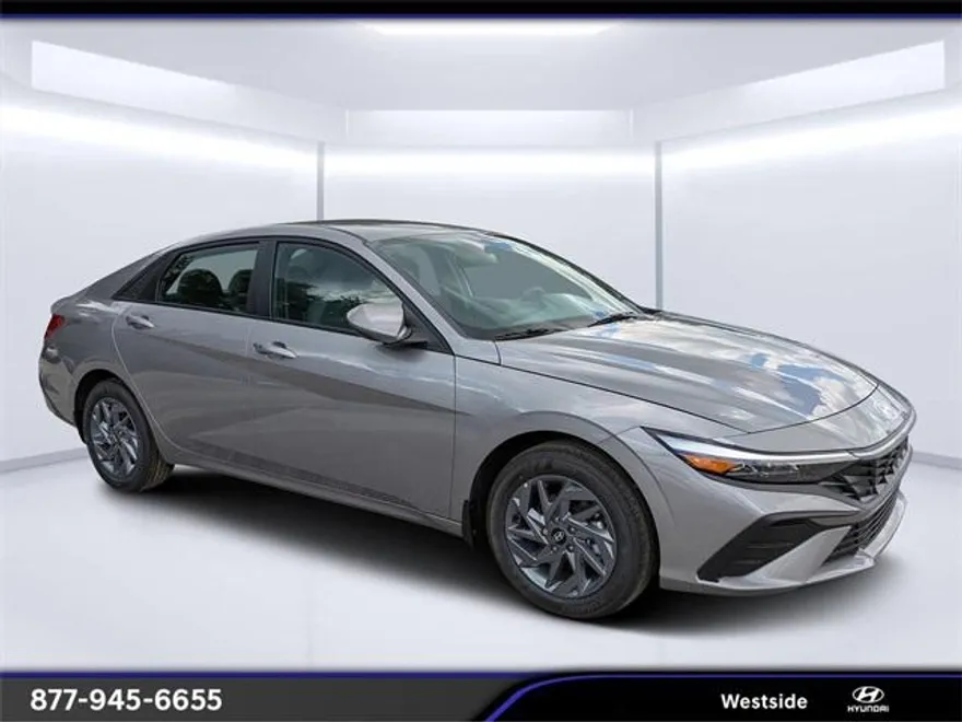 2025 Hyundai Elantra Hybrid Blue photo 1