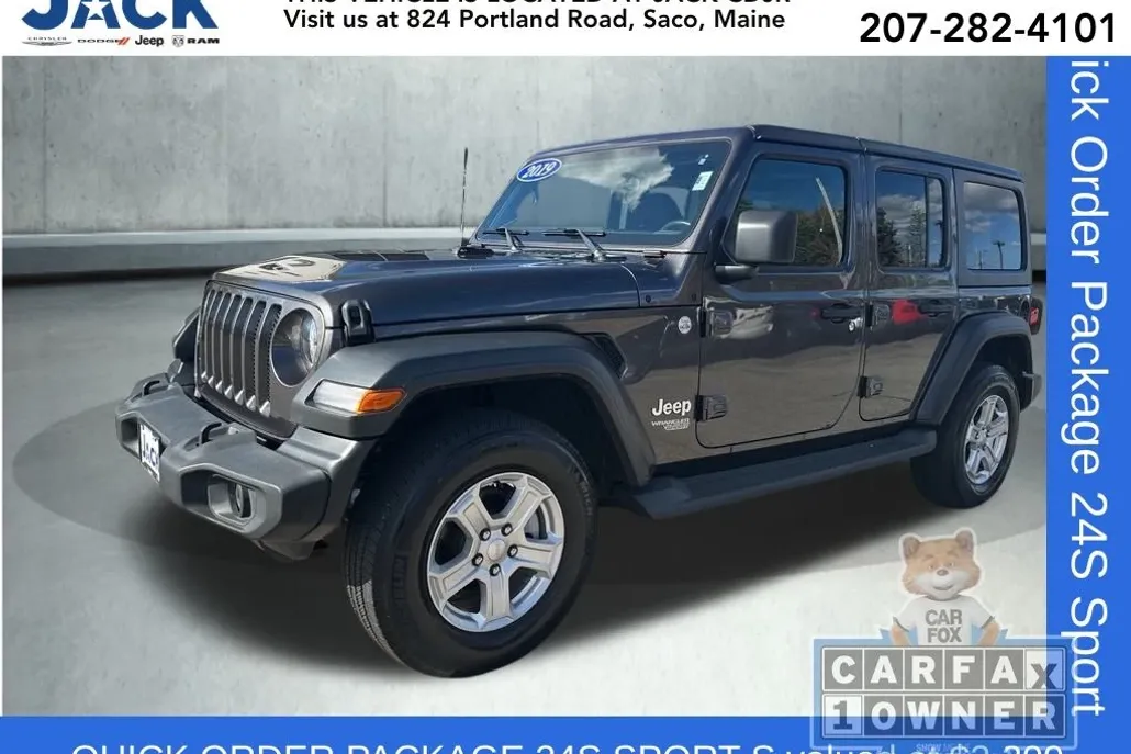 2019 Jeep Wrangler Unlimited Sport S photo 1