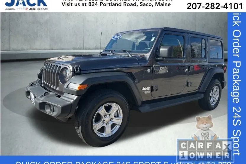 2019 Jeep Wrangler Unlimited Sport S photo 1