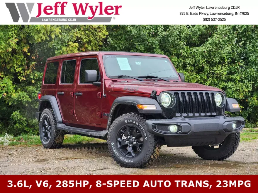 2022 Jeep Wrangler Unlimited Willys photo 1
