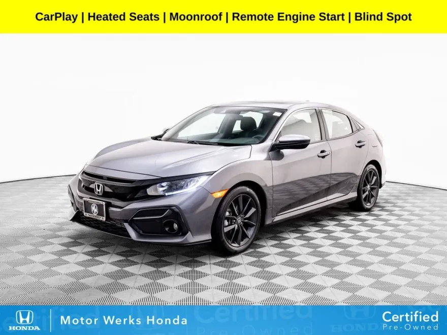 2021 Honda Civic Hatchback EX photo 1