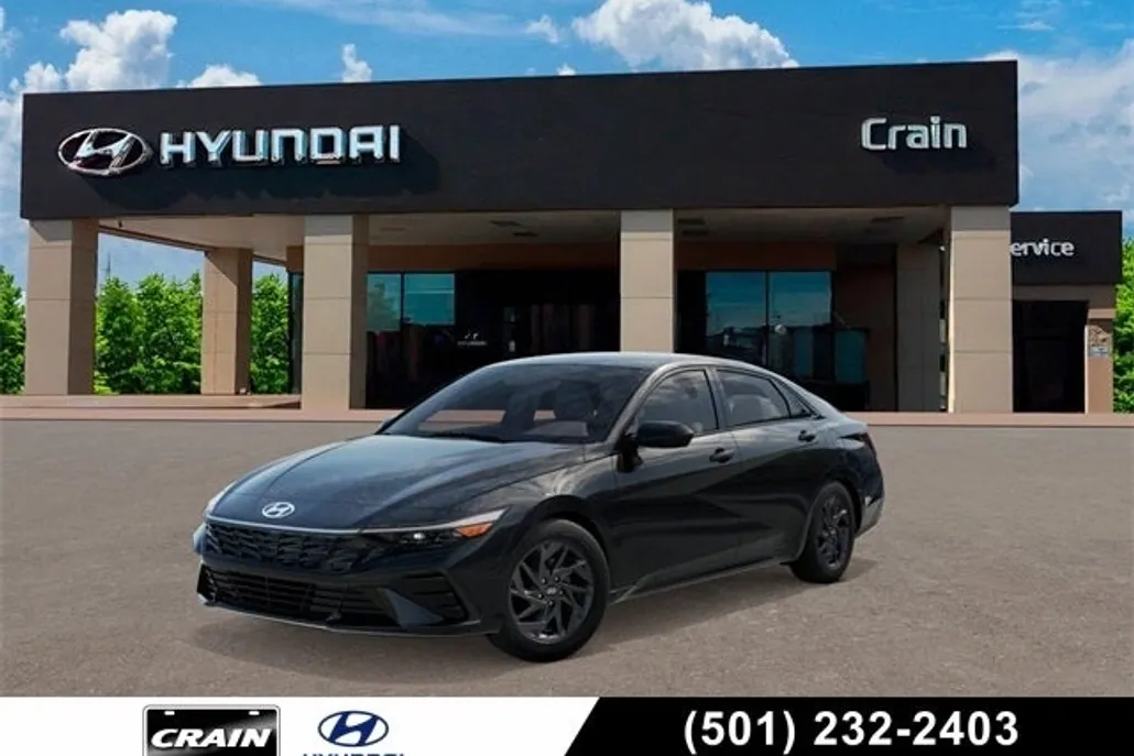 2025 Hyundai Elantra Hybrid Blue photo 1