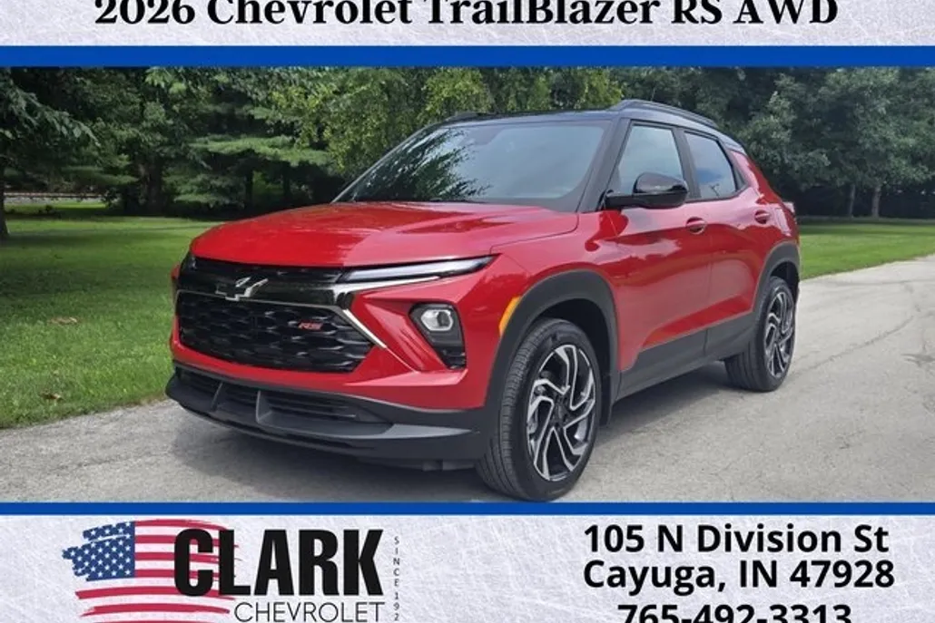 2026 Chevrolet Trailblazer RS photo 1