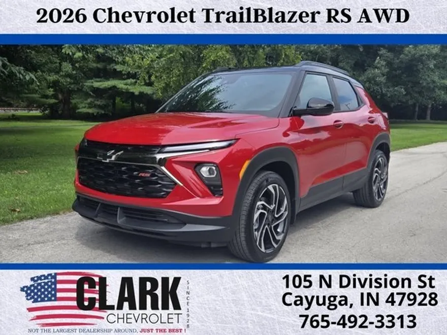 2026 Chevrolet Trailblazer RS photo 1