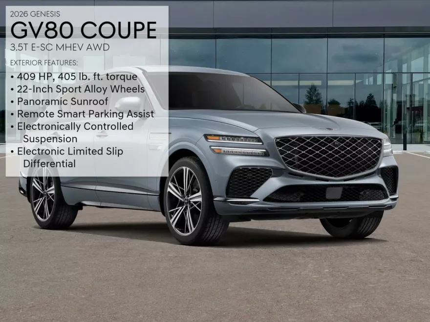 2026 Genesis GV80 Coupe 3.5T photo 1