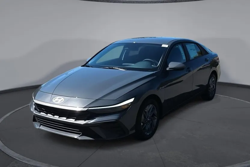 2025 Hyundai Elantra Hybrid Blue photo 1