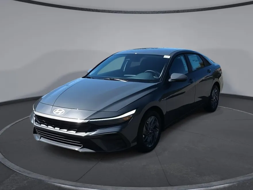 2025 Hyundai Elantra Hybrid Blue photo 1