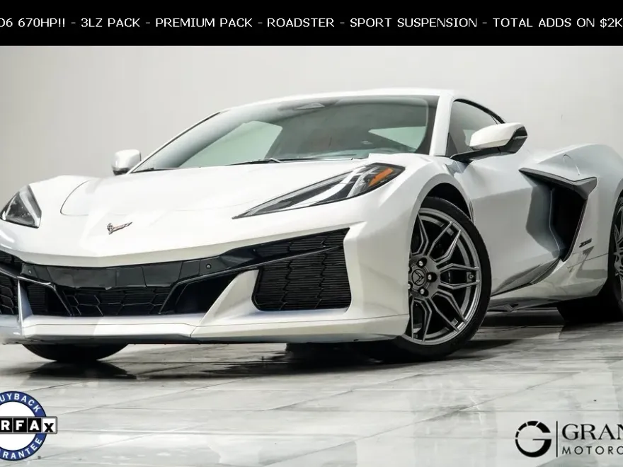 2024 Chevrolet Corvette Z06 Coupe 3LZ photo 1