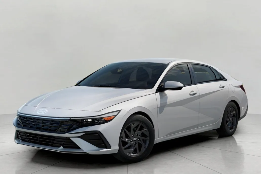 2025 Hyundai Elantra Hybrid Blue photo 1