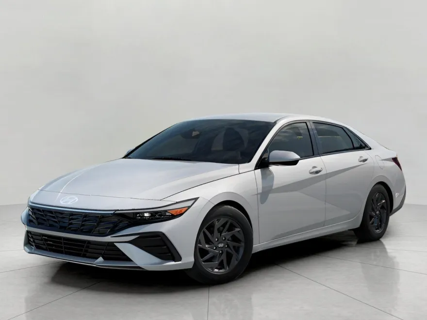2025 Hyundai Elantra Hybrid Blue photo 1