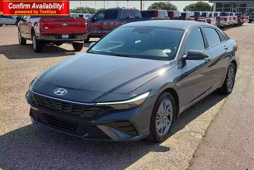 2024 Hyundai Elantra Hybrid Blue photo 1