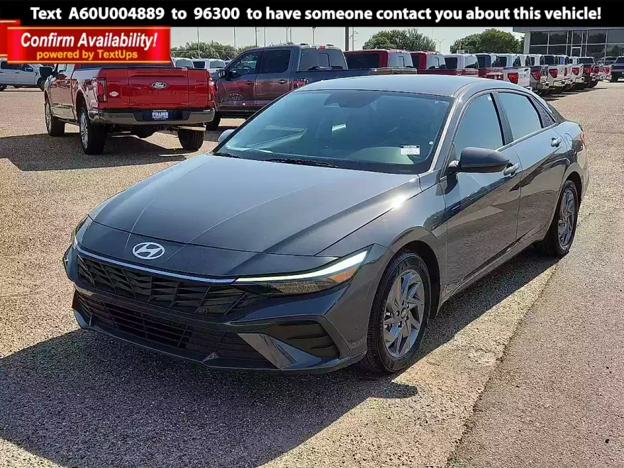 2024 Hyundai Elantra Hybrid Blue photo 1