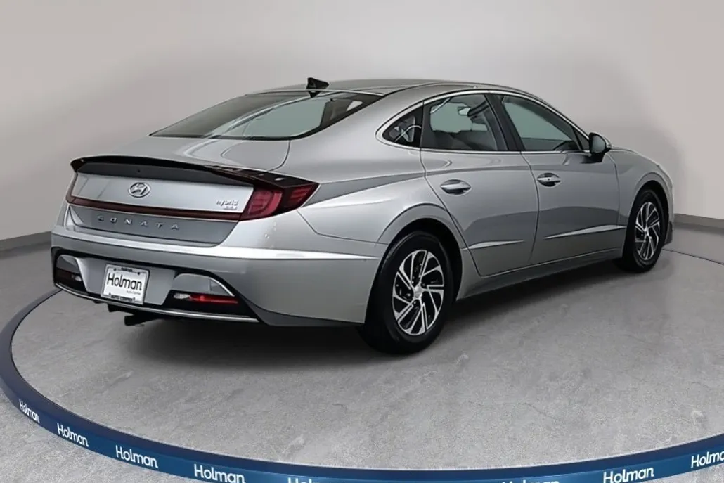 2021 Hyundai Sonata Hybrid Blue photo 1