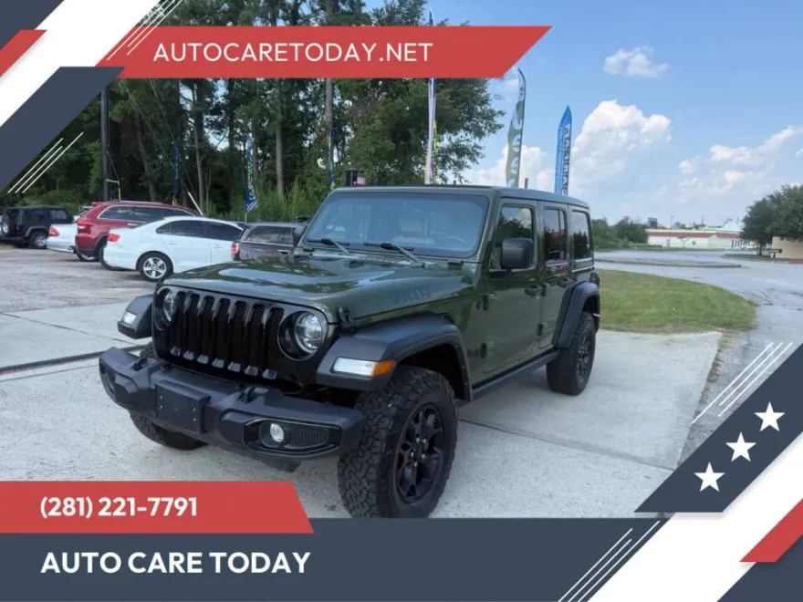 2021 Jeep Wrangler Unlimited Willys photo 1