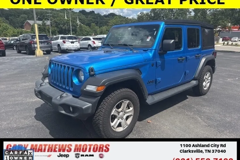 2022 Jeep Wrangler Unlimited Sport S photo 1