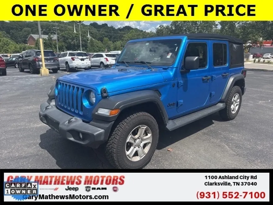 2022 Jeep Wrangler Unlimited Sport S photo 1