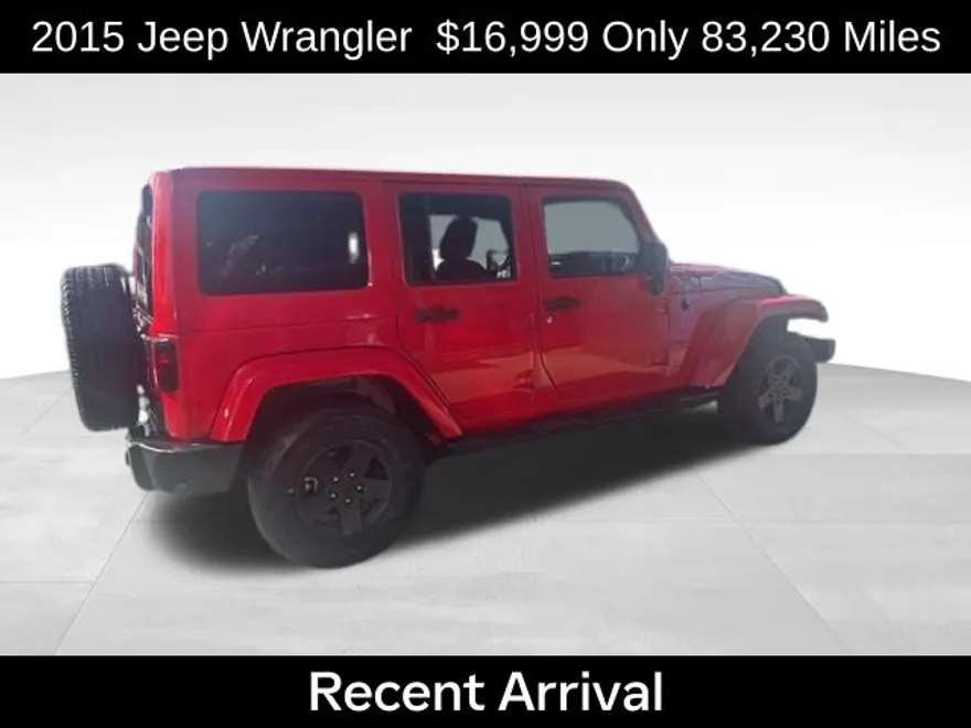 2015 Jeep Wrangler Unlimited Sahara photo 1