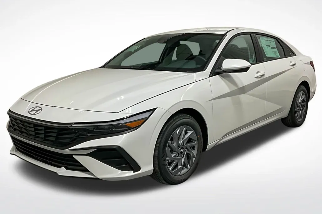 2025 Hyundai Elantra Hybrid Blue photo 1