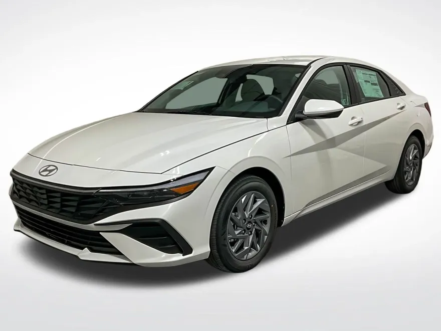 2025 Hyundai Elantra Hybrid Blue photo 1