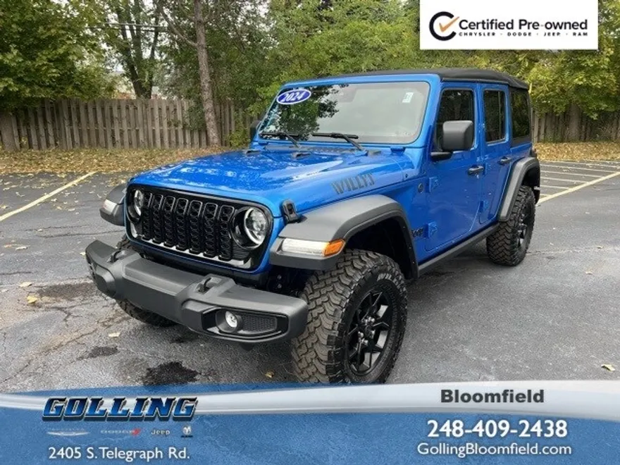 2024 Jeep Wrangler Willys photo 1