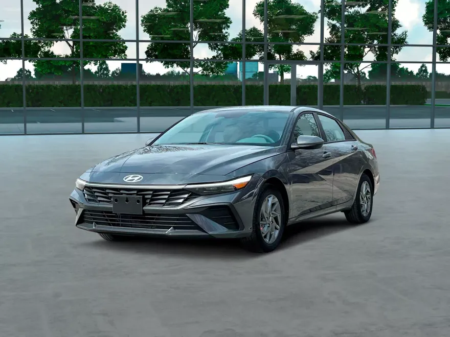 2025 Hyundai Elantra Hybrid Blue photo 1