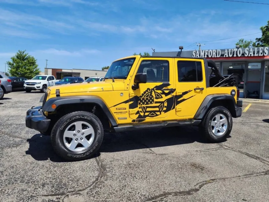 2015 Jeep Wrangler Unlimited Sport photo 1