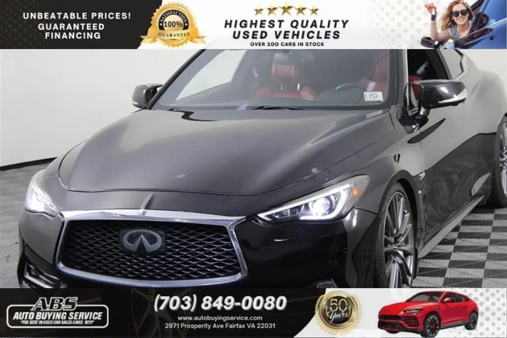 2017 Infiniti Q60 Red Sport 400 photo 1