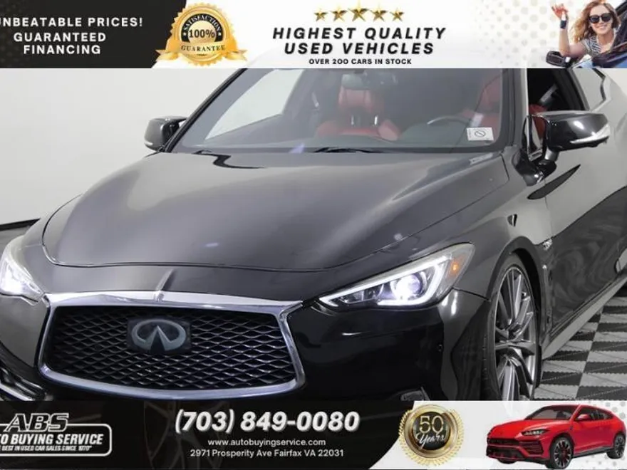 2017 Infiniti Q60 Red Sport 400 photo 1