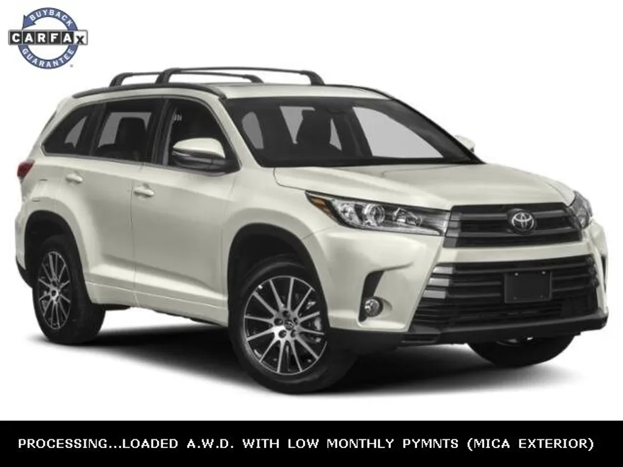 2019 Toyota Highlander XLE photo 1
