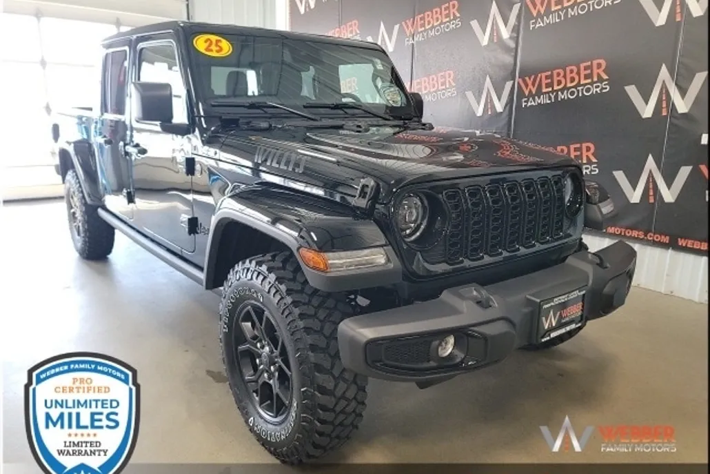 2025 Jeep Gladiator Willys photo 1